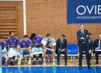 Alimerka Oviedo - Súper Agropal Palencia Baloncesto. 19/12/24. Foto: Javier Estévez