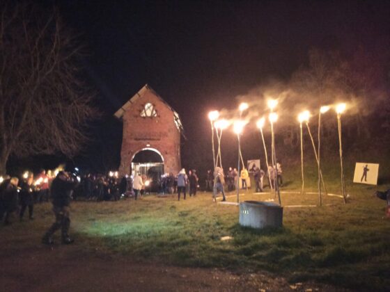 Fotos de las antorchas de Vallejo de Orb&oacute;