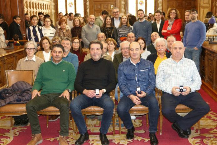 Homenaje en el Ayuntamiento de Palencia a sus trabajadores jubilados en 2024 Homenaje en el Ayuntamiento de Palencia a sus trabajadores jubilados en 2024
