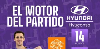 MVP Vaulet del partido contra Morón