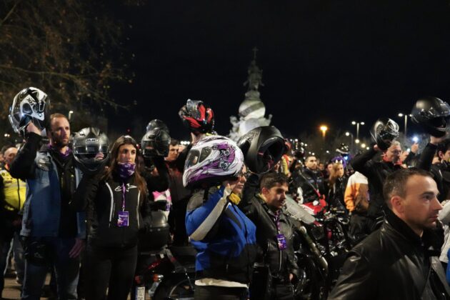 Concentraci&oacute;n motorista Ping&uuml;inos