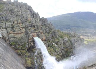 La CHD reivindica los embalses por su papel para atenuar los efectos del temporal Herminia