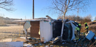 Accidente de Tráfico en Berciano de Toreno, León