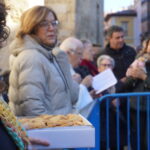 Bendición de los animales cpn motivo de San Antón Abad, en la iglesia de San Miguel