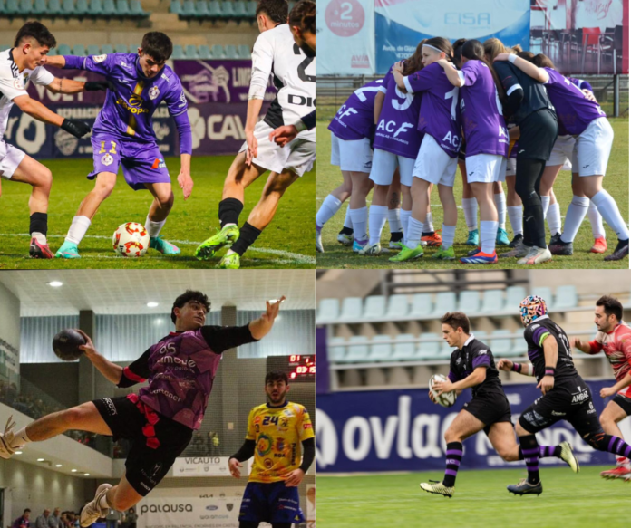 CD Palencia Cristo Atlético, Palencia Fútbol Femenino, Balopal y Palencia Rugby Club CD Palencia Cristo Atlético, Palencia Fútbol Femenino, Balopal y Palencia Rugby Club