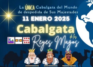 Becerril de Campos despedirá a los Reyes Magos con una cabalgata única, solidaria e invitados muy especiales Cartel de la Cabalgata de Becerril