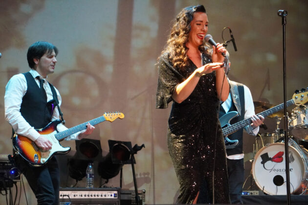 Concierto de la Charlotte Blues Band en el Teatro Ortega