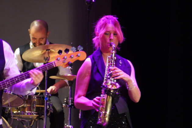 Concierto de la Charlotte Blues Band en el Teatro Ortega