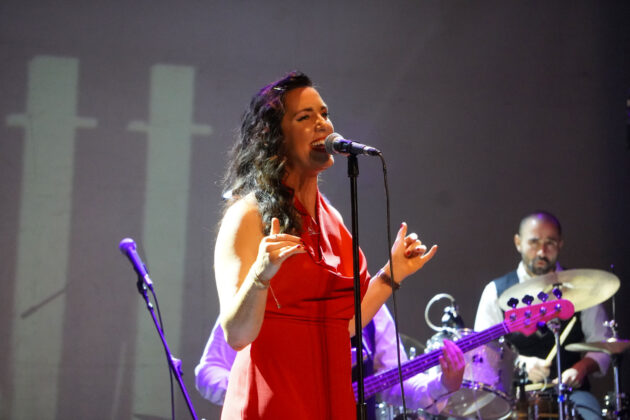 Concierto de la Charlotte Blues Band en el Teatro Ortega