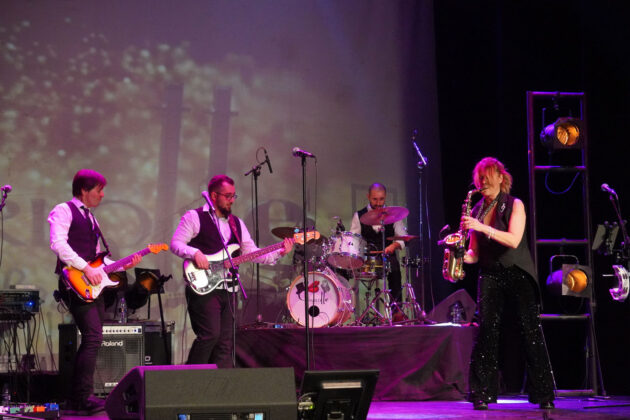 Concierto de la Charlotte Blues Band en el Teatro Ortega