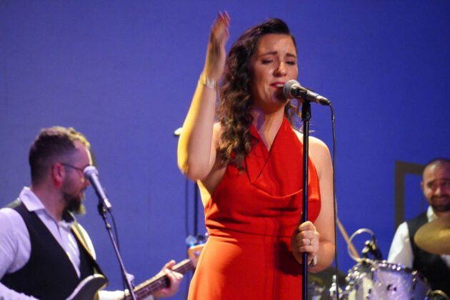 Concierto de la Charlotte Blues Band en el Teatro Ortega