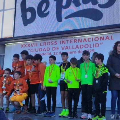 Club Atletismo Puentecillas en el 37&ordm; Cross Internacional de Valladolid