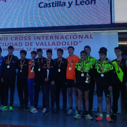 Club Atletismo Puentecillas en el 37&ordm; Cross Internacional de Valladolid