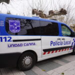 Vehículo de la Policía Local de Palencia.