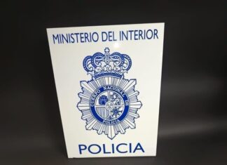 Imagen proporcionada por la Policía Nacional de los objetos sustraídos
