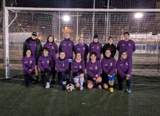 Equipo de veteranas del CD Palencia Fútbol Femenino