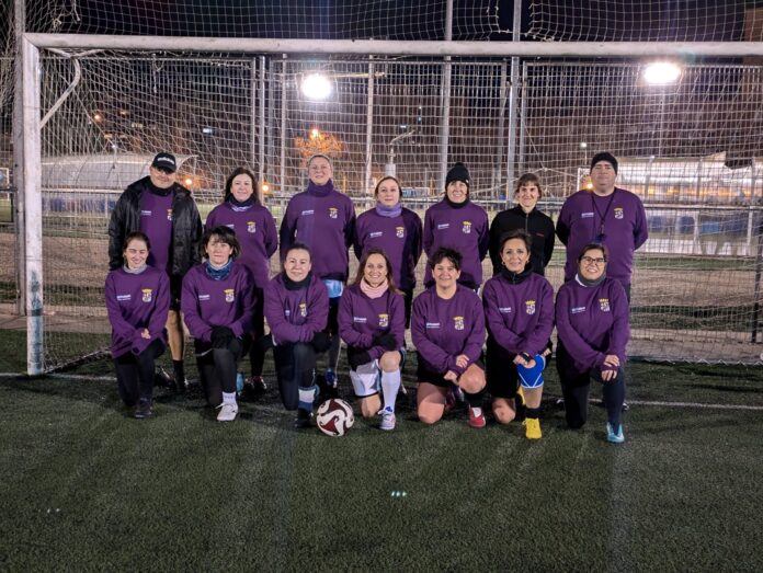 Equipo de veteranas del CD Palencia Fútbol Femenino