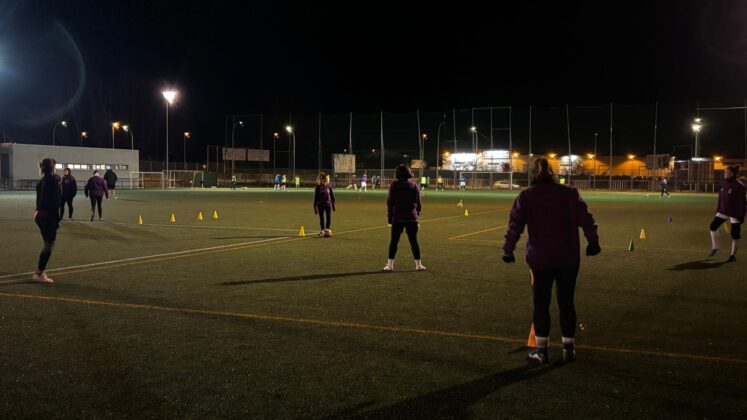 Equipo de veteranas del Palencia F&uacute;tbol Femenino