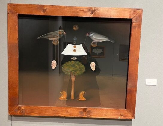 Cuadros de la exposici&oacute;n de Diego de Gir&aacute;ldez "Esencia del realismo"