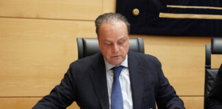 Rubén Cacho - El presidente del Consejo de Cuentas de Castilla y León, Mario Amilivia, presenta en la Comisión de Economía y Hacienda de las Cortes el informe 'Fiscalización de los beneficios fiscales de la Comunidad Autónoma de Castilla y León, ejercicio 2021'.