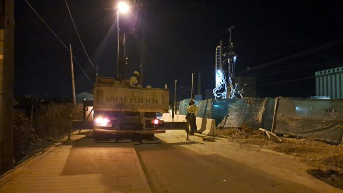 Obras Nocturnas Salto del Carnero