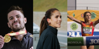 Óscar Husillos, Marta García y Carla Gallardo