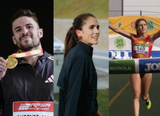 Óscar Husillos, Marta García y Carla Gallardo