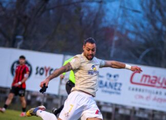 Rubén Blanco en el Palencia Cristo Atlético