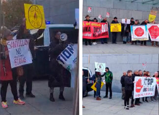 La plataforma “No a la planta de biogás” alza la voz frente a la Consejería de Medio Ambiente Santillán-No-Se-Vende---plataforma-biogás