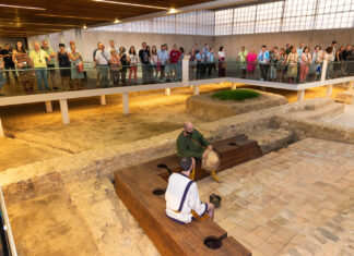 Teatro en la VIla Romana La Olmeda
