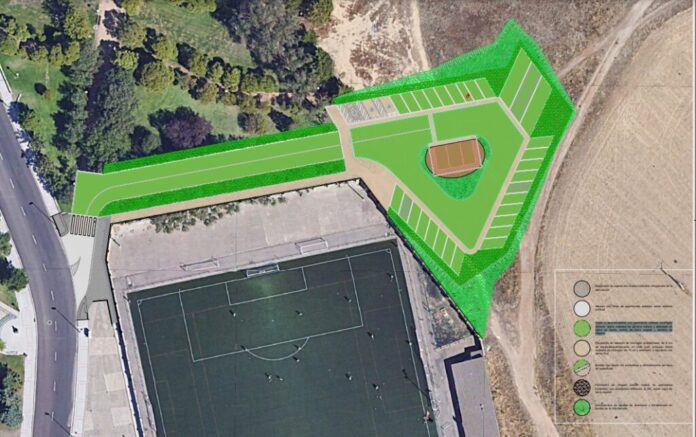 Aparcamiento Disuasorio a los pies del Cerro del Otero.