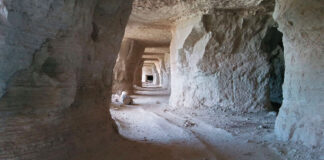 Mina de yeso en Hornillos de Cerrato. Fitur