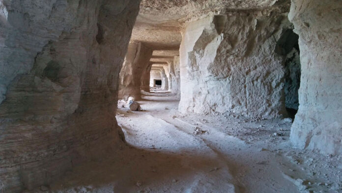 Mina de yeso en Hornillos de Cerrato. Fitur