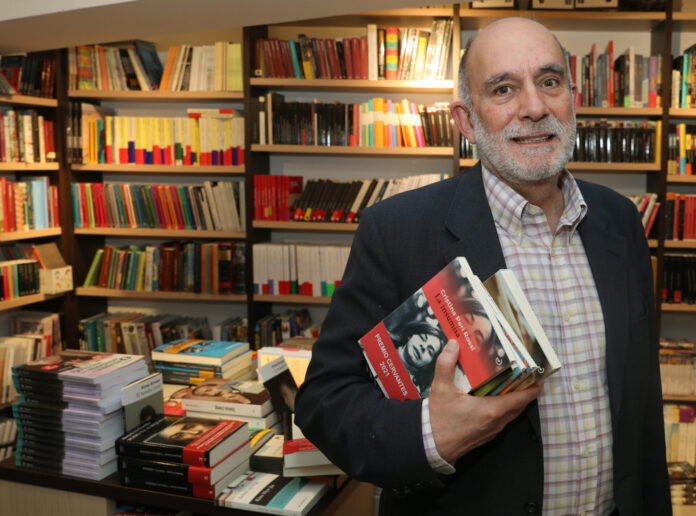 El editor palentino de Menoscuarto y Cálamo, José Ángel Zapatero