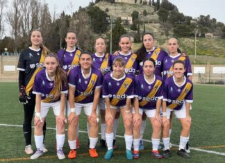 11 inicial de Palencia Fútbol Femenino ante el CD Navega