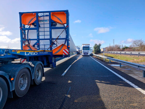 Accidente aspas de molino de viento en Magaz de Pisuerga