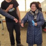 Adela Ganadora sorteo del Cerdo