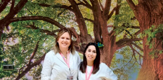 Ana Rioseras y Teresa Martín, del Programa de Atención Integral a personas con Enfermedades Avanzadas de la Fundación laCaixa