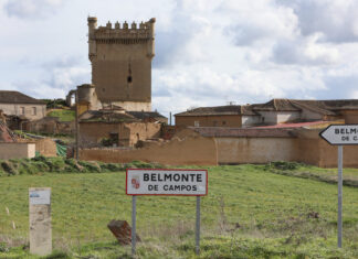 El encanto del pueblo palentino que atrae a dos mil visitantes al año Brágimo (ICAL). Castillo de Belmonte de Campos(Palencia)
