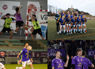 CD Balopal (Mario Martínez); Palencia Fútbol Femenino; Palencia Cristo Atlético (Óscar Martínez) y Súper Agropal Palencia (Rubén Díaz)