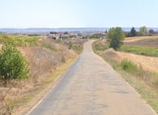 Sierra terminará de ampliar la carretera más larga de la Diputación de Palencia