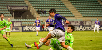 César Gutiérrez (Palencia Cristo Atlético) ante Briviesca
