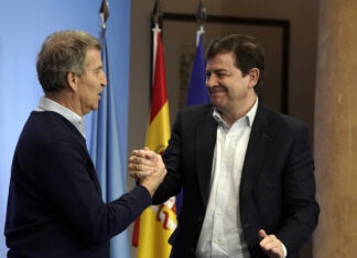 Alberto Núñez Feijóo y Alfonso Fernández Mañueco. ICAL.