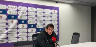 Jonathan Prado en rueda de prensa post partido frente al Ciudad Rodrigo