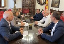 Reunión de la Diputación de Palencia con Olea de Boeda