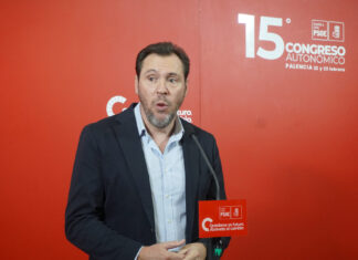 Óscar Puente es proclamado secretario general del PSOE de Valladolid al ser el único aspirante Oscar-Puente-rechaza-el-soterramiento 2