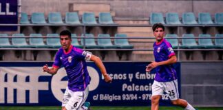 Palencia CF, Jorge Rodríguez y David Amez