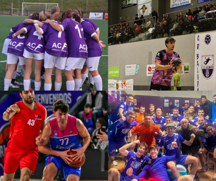 Palencia Fútbol Femenino, Walamove Balopal (Mario Martínez), Grupo Inmapa Filipenses (Isma Suárez) y CD Becerril Palencia Fútbol Femenino, Walamove Balopal (Mario Martínez), Grupo Inmapa Filipenses (Isma Suárez) y CD Becerril