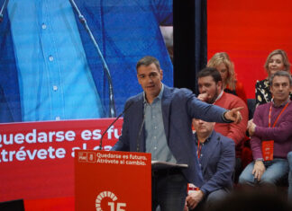Pedro Sánchez en Palencia - Congreso autonómico PSCyL - Aida Acitores