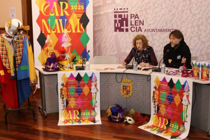 Presentación del Carnaval 2025 en el Ayuntamiento de Palencia